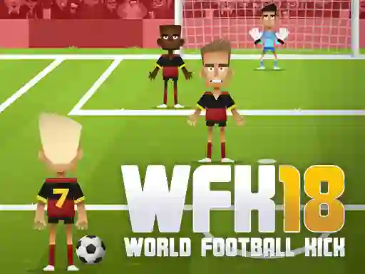 Permainan World Football Kick 2018 talian