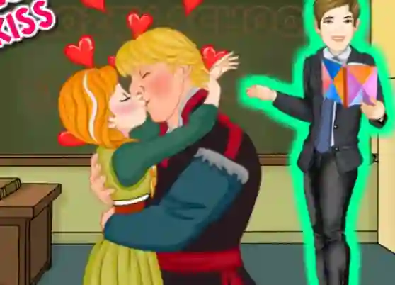 Permainan Ice Princess School Kiss talian