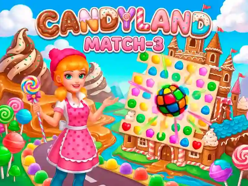 Permainan Candyland: Match-3 talian