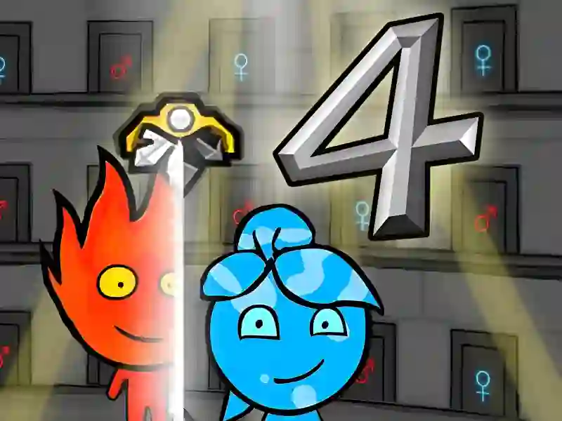 Permainan Fireboy & Watergirl 4 in Crystal Temple talian