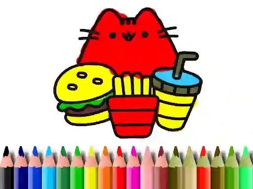 Permainan Back To School: Cute Cats Coloring talian