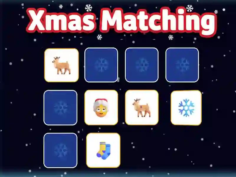 Permainan Xmas Matching talian