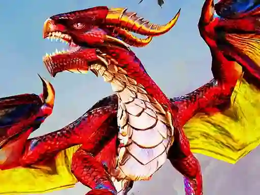 Permainan Flying Dragon City Attack talian