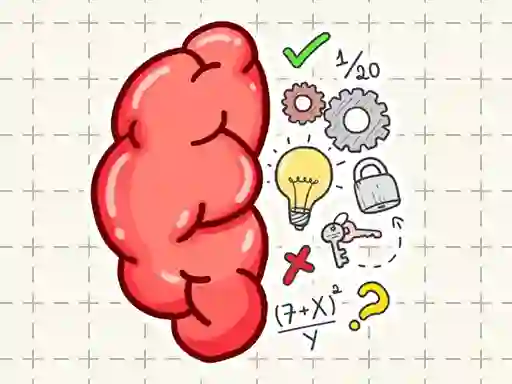 Permainan Brain Tricky Puzzles talian