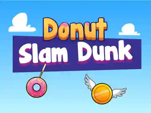 Permainan Donut Slam Dunk talian