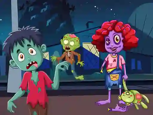 Permainan Zombie Fun Jigsaw talian