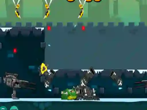 Permainan Robotic Invasion talian
