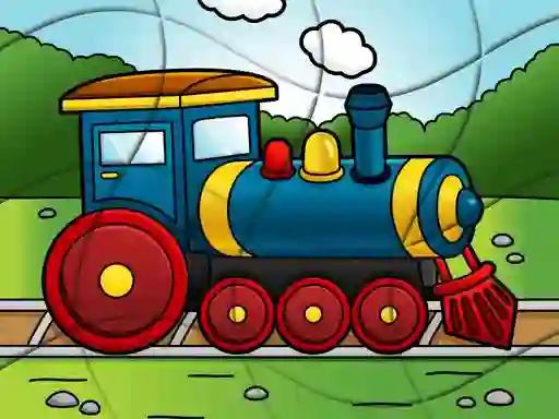 Permainan Transport Wavy Jigsaw talian