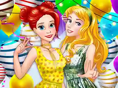 Permainan Best Party Outfits for Princesses talian