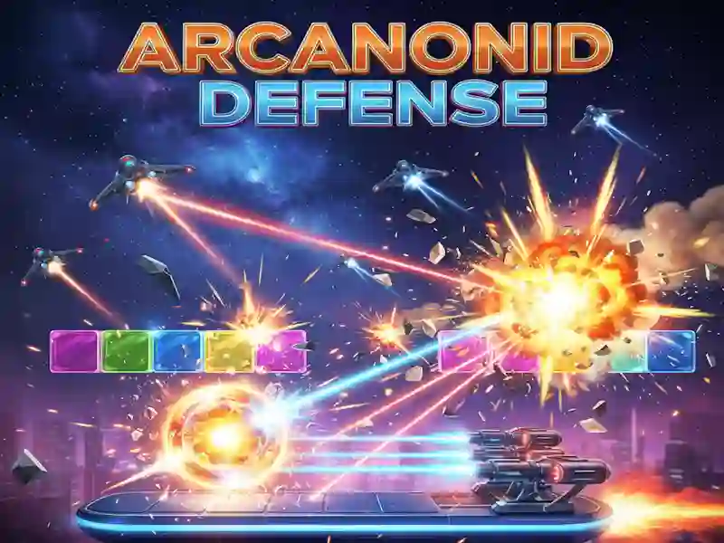 Permainan Arcanoid Defence talian