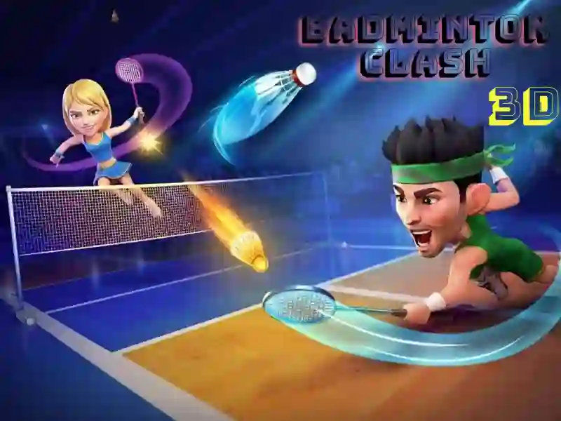 Permainan Badminton Clash 3D talian