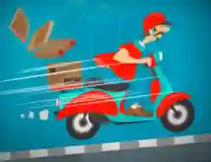 Permainan Crazy Courier talian