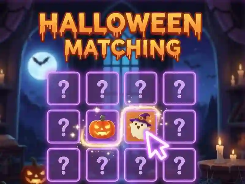 Permainan Halloween Matching talian
