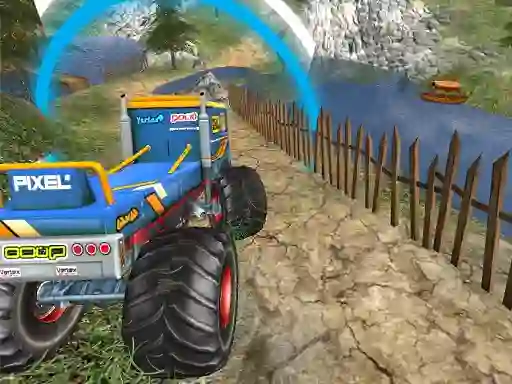 Permainan Monster Truck Offroad Driving Mountain talian