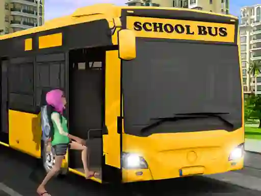 Permainan School Bus Driver talian
