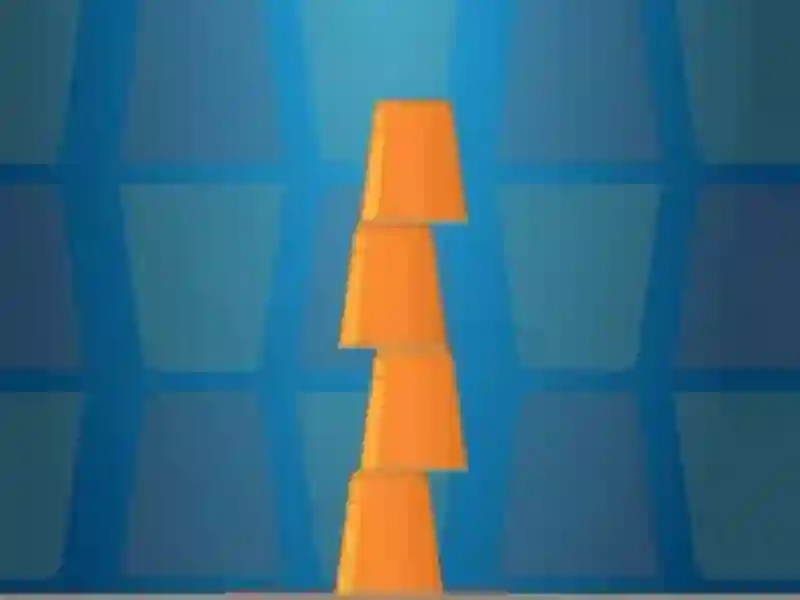 Permainan Cups Tower Builder talian