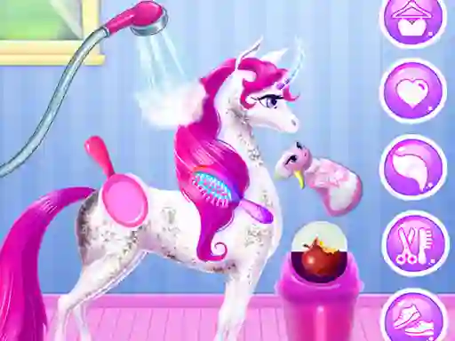 Permainan My Unicorn Magic Horse talian