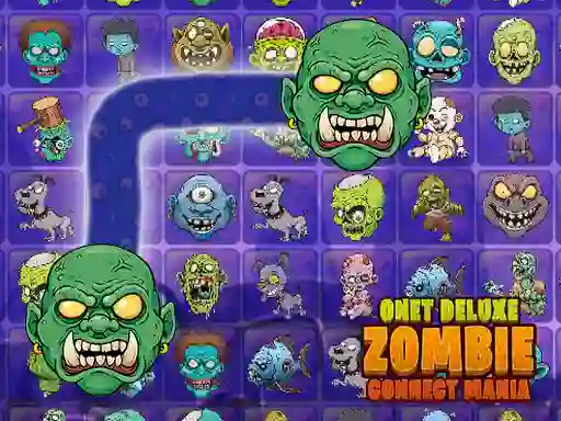 Permainan Onet Deluxe Zombie Connect Mania talian