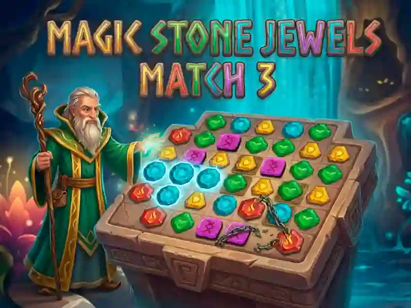 Permainan Magic Stone Jewels Match 3 talian