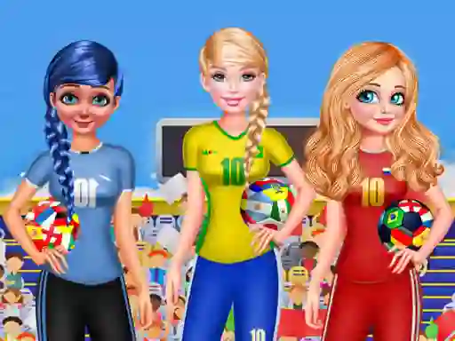 Permainan BFF Princess Vote For  FIFA 2018 Quarter Finals talian