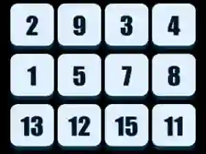 Permainan Numbers Sliding Puzzle talian