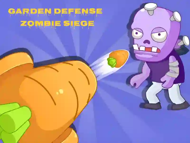 Permainan Garden Defense - Zombie Siege talian