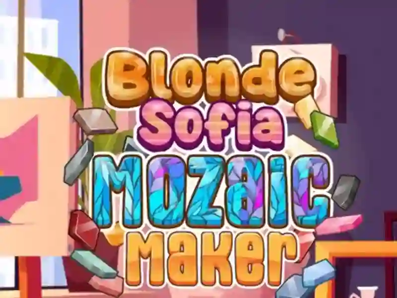 Permainan Blonde Sofia: Mozaic Maker talian