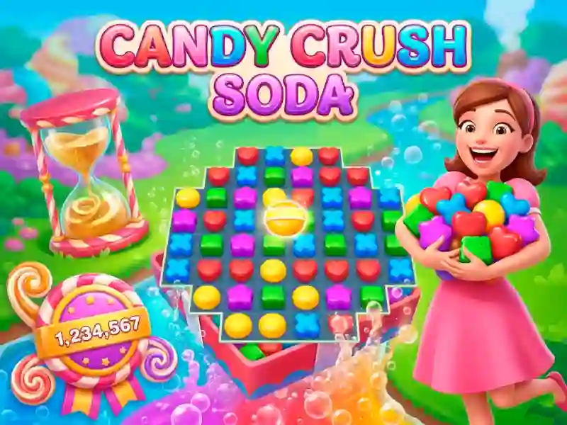 Permainan Candy Crush Soda talian
