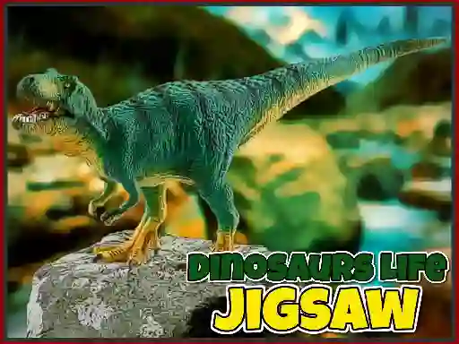 Permainan Dinosaurs Life Jigsaw talian