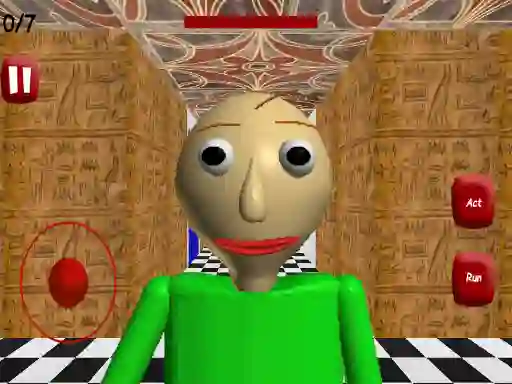 Permainan Baldi basics spoopy MOD talian