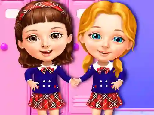 Permainan Sweet Baby Girl Cleanup Messy School talian