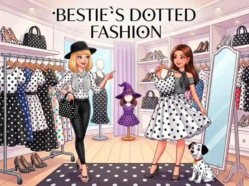 Permainan Bestie`s Dotted Fashion talian