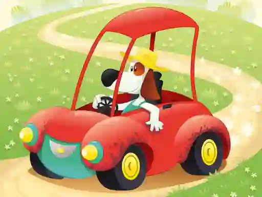 Permainan Funny Animal Ride Difference talian