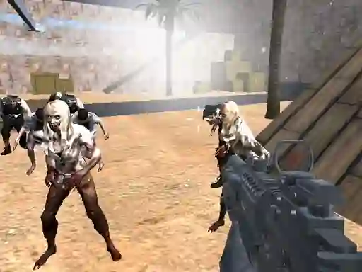Permainan Combat Strike Zombie Survival Multiplayer talian