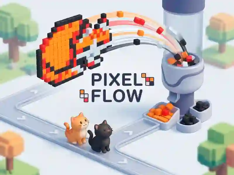 Permainan Pixel Flow talian