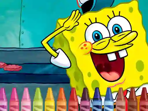 Permainan Sponge Bob Coloring talian