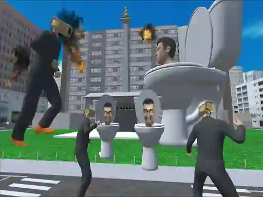 Permainan Skibidi Toilet Rage talian