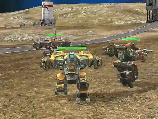 Permainan War Robot Earth Survival talian