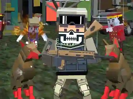 Permainan MultiGun Arena 3D Zombie Survival talian