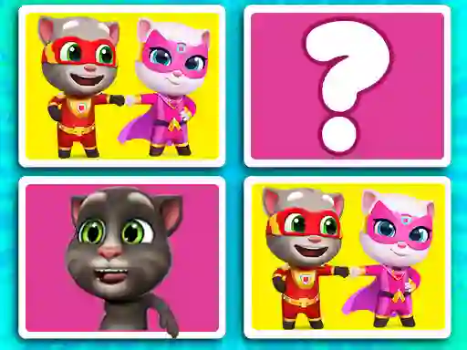Permainan Talking Tom Match'Up talian