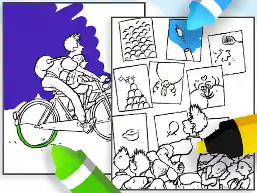 Permainan Coloring Book for Adults talian
