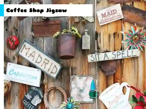 Permainan Coffee Shop Jigsaw talian