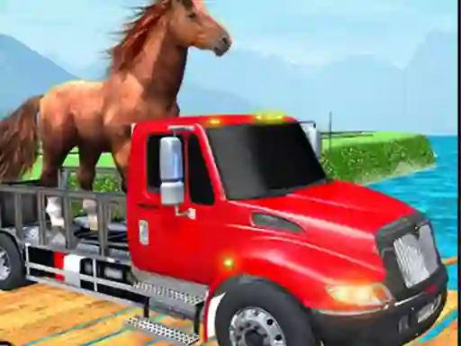 Permainan Animal Transport Truck talian