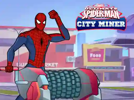 Permainan Spiderman Gold Miner talian