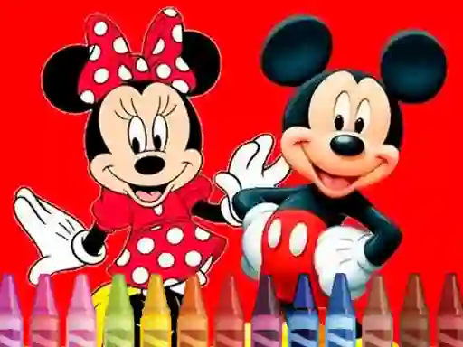 Permainan Mickey Mouse Coloring talian