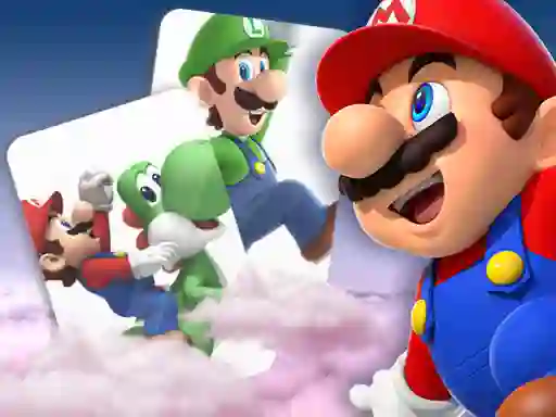 Permainan Mario Memory Card Match talian