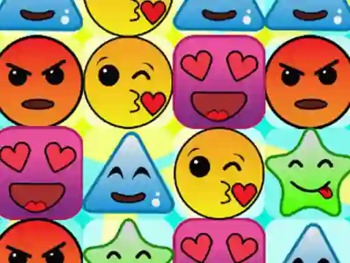 Permainan Emoji Match 3 talian