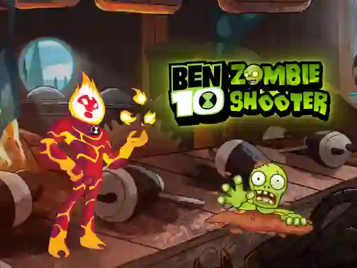 Permainan Ben 10 Zombie Shooter talian