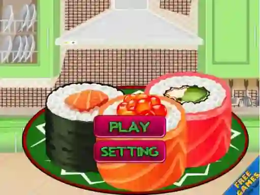 Permainan Sushi Roll 3D Cool talian