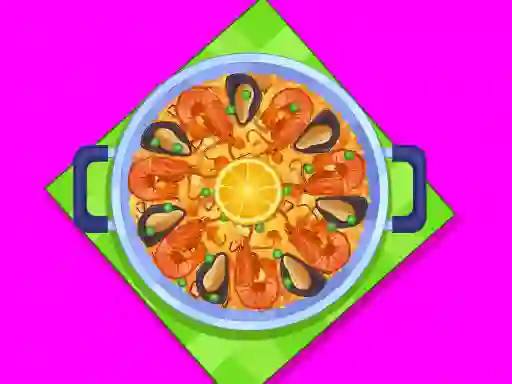 Permainan Authentic Spanish Paella talian
